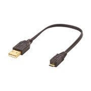 USBケーブル 0.15m ブラック A-microBタイプ UC-HRP0.15B