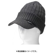 SR-103GY [ニット帽子 ツバ付 グレー]