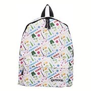 KING OF PRISM×OUTDOOR PRODUCTS デイパック 白 [約300×420×140mm]