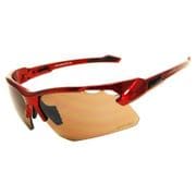 EVG-505G-MTR [ゴルフ専用サングラス レンズカラー：Red Brown/Fmirror フレームカラー：Shiny Metallic Red]