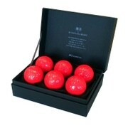 キラクレノ2 ルビーギフトBOX(6個入り) [ゴルフボール]