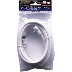 4K8K放送対応テレビ接続ケーブル4C Lプッシュ-Sプッシュ 5m NA4NLS5B