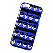 IPT-05 [アイウエオ iPhone 6s/6ケース クリア アニマルマスク BL/BK]