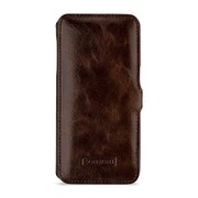 BONRONI Premium Leather Case for Galaxy S7 edge Book w/stand 濃茶 CBR-SSG935GTMS4EACBST