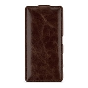 CBR-SYXXPGTAAEACB [BONRONI Premium Leather Case for Xperia X Performance Flip 濃茶]