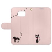 フォリオダイアリーケース Galaxy S7 edge Pinkcat