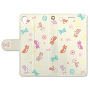 フォリオダイアリーケース Xperia X Performance colorfulcats