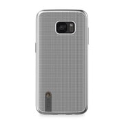 Galaxy S7 edge ケース チェーンベール シルバー ST27095S7E