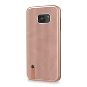 Galaxy S7 edge ケース チェーンベール ピンクゴールド ST27096S7E
