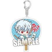 chipicco 銀魂 アクリルキーホルダー 坂田 銀時 ～夏を楽しもうぜ！Ver.～ [約縦80×横80×厚さ3mm以内]