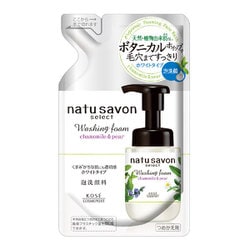 ナチュサボン セレクト フォームウォッシュ ホワイトタイプ つめかえ用 [160ml カモミール＆ペアの香り]