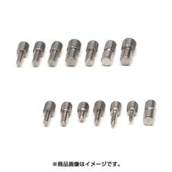 サイズ変換ネジ8mm-10/32インチ 4個入 M8IN10-32J/4P