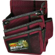 SA17R [進化 ウエストバッグ 3段 緋色]