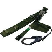 安全帯 サポーターベルト付 アリールロック式 タフアルミ 自在環 アロッキー OD