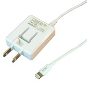 ライトニングAC充電器 1.5m 1A ホワイト BACL1015W