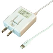 ライトニングAC充電器 1.5m 2.4A ホワイト BACL2415W