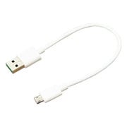 スマートフォン用 オール両面の充電＆同期ケーブル スタンダード 20cm ホワイト MPPWH02