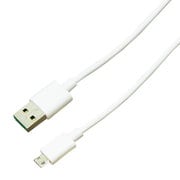 スマートフォン用 オール両面の充電＆同期ケーブル スタンダード 1m ホワイト MPPWH10