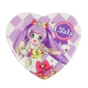 プリパラ 高発光缶バッジ らぁら [キャラクターグッズ]