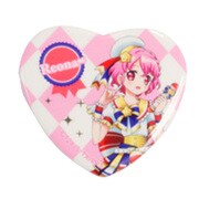 プリパラ 高発光缶バッジ レオナ [キャラクターグッズ]