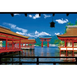 33-124 厳島神社 [ジグソーパズル 300ピース （完成サイズ：38×26cm）]