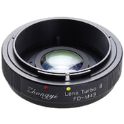 フォーカルレデューサーアダプター レンズ側:キヤノンFDマウントレンズ ボディ側:マイクロフォーサーズ Lens Turbo II FD-m43