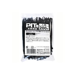 配線バンド（ロック式）PIT用 最大結束径:22φ 全長100mm 200本入り 1025