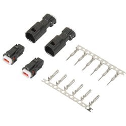 防水カプラー2極 適合コード:0.2sq用 2セット 2891