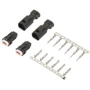 防水カプラー2極 適合コード:0.2sq用 2セット 2891