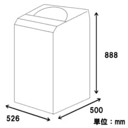 ヨドバシ.com - ハイアール Haier JW-C45A W [全自動洗濯機 4.5kg