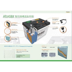 ヨドバシ.com - ATLASBX 自動車用バッテリー 電解液注入済 AT 75D23L 通販【全品無料配達】