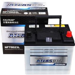 発電制御車用プレミアムバッテリー 電解液注入済 AT NF75D23L