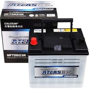 発電制御車用プレミアムバッテリー 電解液注入済 AT NF75D23R