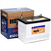 自動車用バッテリー 電解液注入済 HEXA 85D26R