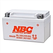 バイク用バッテリー 電解液注入済 GEL 10ZS
