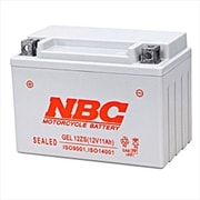バイク用バッテリー 電解液注入済 GEL 12ZS