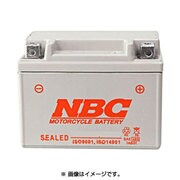 バイク用バッテリー 電解液注入済 GEL 4A-BS