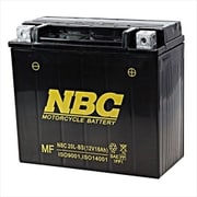 バイク用バッテリー 電解液注入済 NBC 20L-BS
