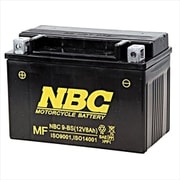 バイク用バッテリー 電解液注入済 NBC 9-BS