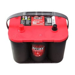自動車用バッテリー Red4.2＋Uカバー赤 電解液注入済 120D26R