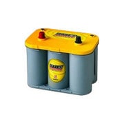 自動車用バッテリー 電解液注入済 DC-5.5 イエロー