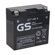 バイク用バッテリー 電解液注入済 GT14B-4 台湾GS
