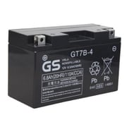 バイク用バッテリー 電解液注入済 GT7B-4 台湾GS