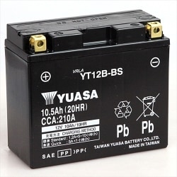 【新品 送料込み】YT12A-BS バッテリー 台湾ユアサ バイク YUASA