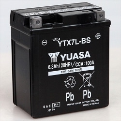 ヨドバシ.com - 台湾YUASA YTX7L-BS 台湾ユアサ [バイク用バッテリー ...