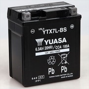 バイク用バッテリー 電解液注入済 YTX7L-BS 台湾ユアサ