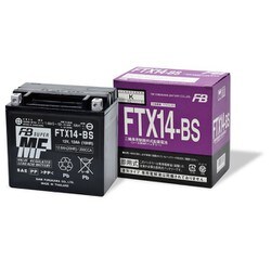 ヨドバシ.com - 古河電池 FTX14-BS [バイク用バッテリー K 電解液注入