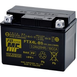 ヨドバシ.com - 古河電池 FTX4L-BS [バイク用バッテリー 液入充電済み] 通販【全品無料配達】