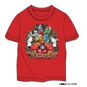 68151 [動物戦隊ジュウオウジャー Tシャツ 100cm レッド]