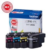 他サイト： インクカートリッジ お徳用4色パック LC21E-4PKの商品画像
